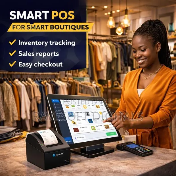Pos System for a Modern Boutique– Sales Stock Tracking · Photo 1