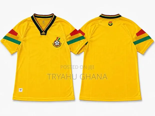 Black Stars Supporters Jersey – Authentic Ghana Football Wear-Tryahu · Photo 1