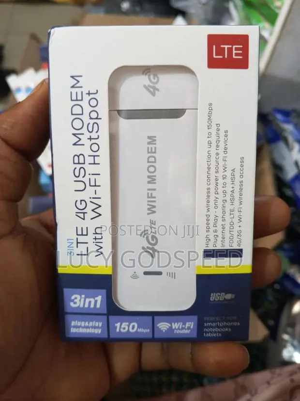 3in1 Lte 4g USB Modem With Wi-Fi Hotspot · Photo 1