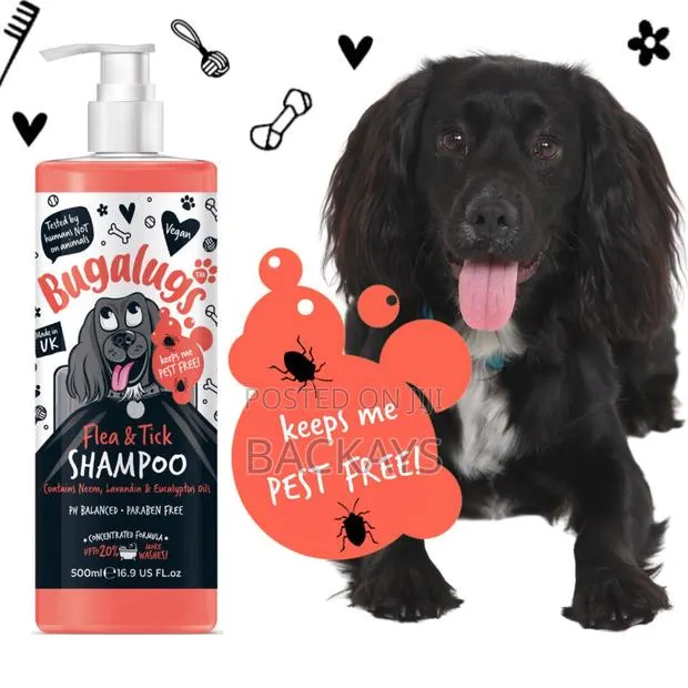 Bugalugs Flea and Tick Shampoo for Dogs - Anti-Parasite Dog Wash · Photo 1