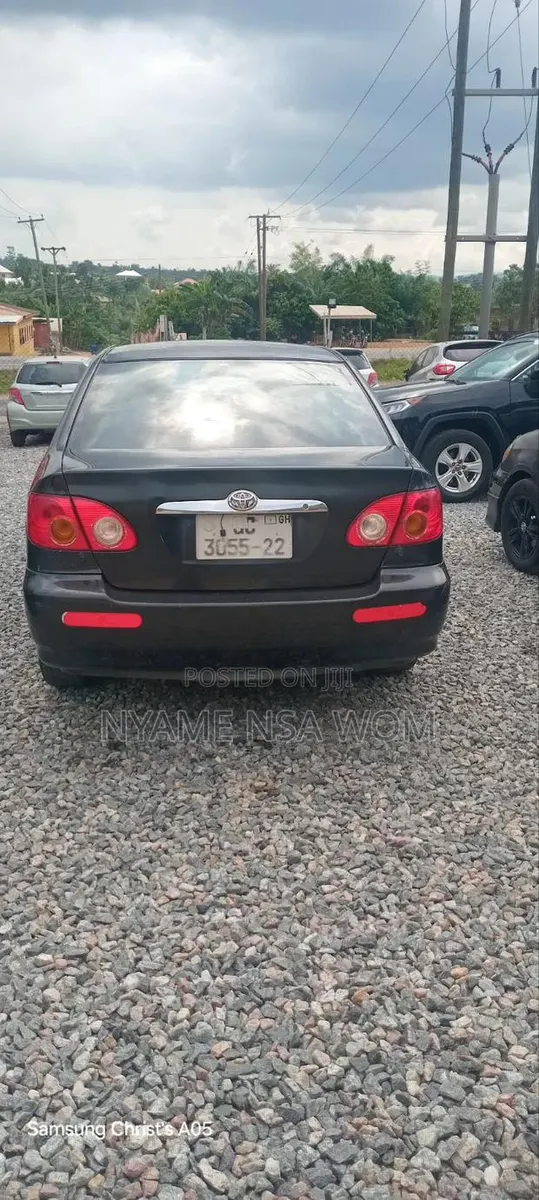 Toyota Corolla 2008 Black · Photo 1
