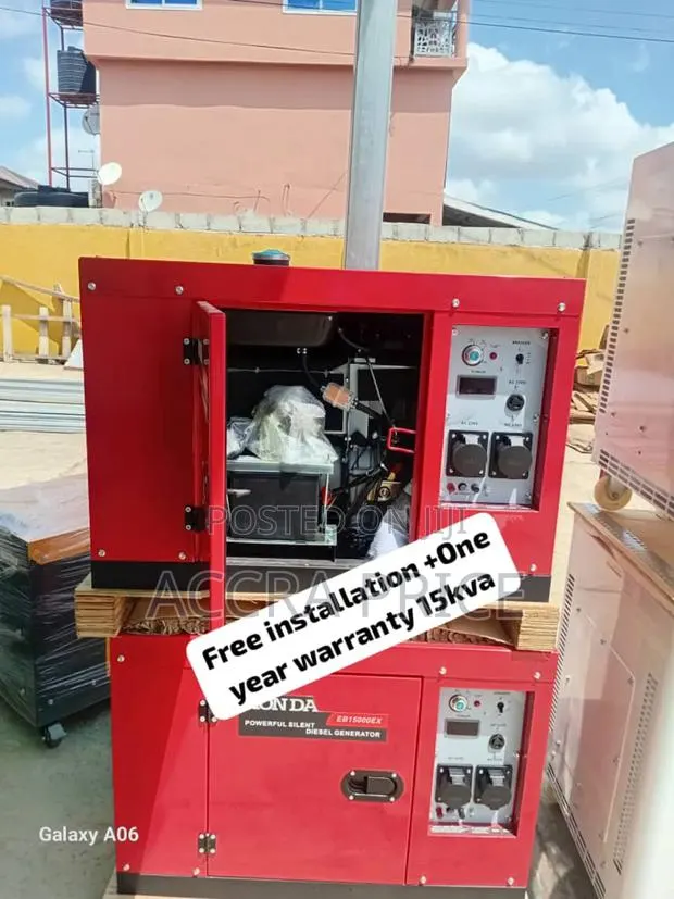 Updated Models Honda Diesel Generator 15kva Diesel Remote · Photo 1