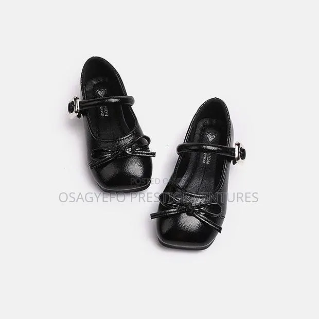 Kids’ Elegant Bow Buckle Dress Shoes · Photo 2