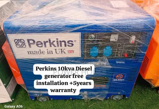 Electric Dominance Perkins Diesel Generator 10kva Silent · Photo 1