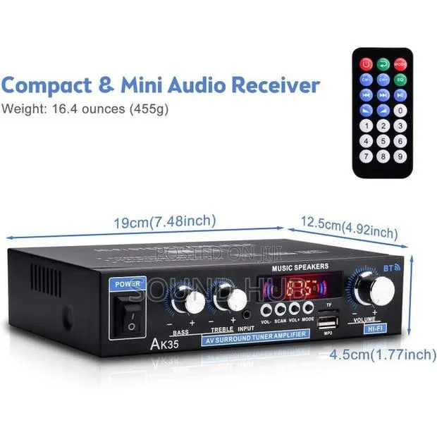 Sound Amplifier 2.0 Channel Mini HiFi · Photo 1