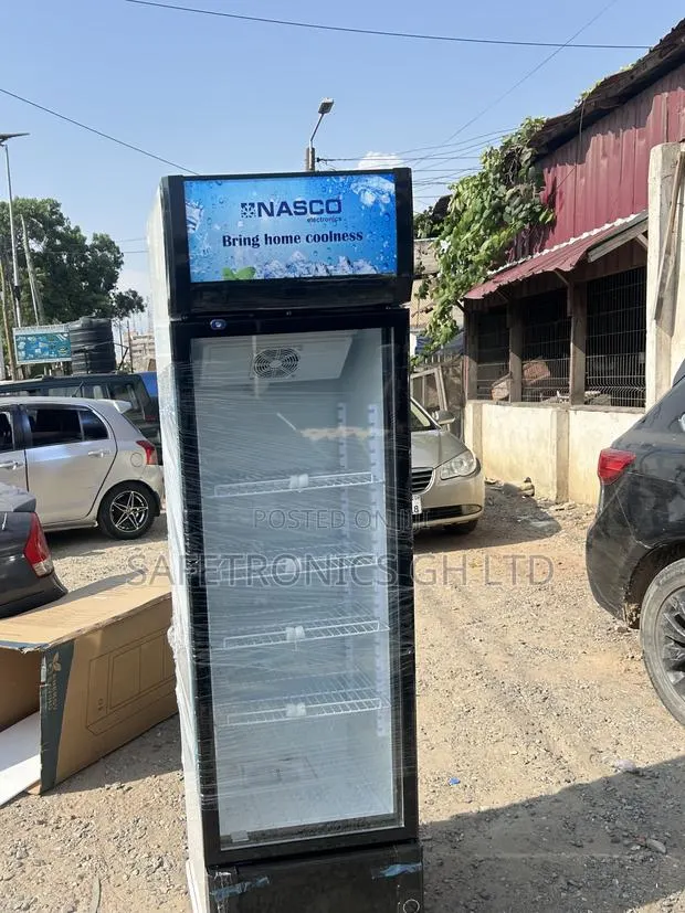 Exclusive Fast Singledoor Display Glass 288 Liters Nasfl350-1dr Fridge · Photo 1