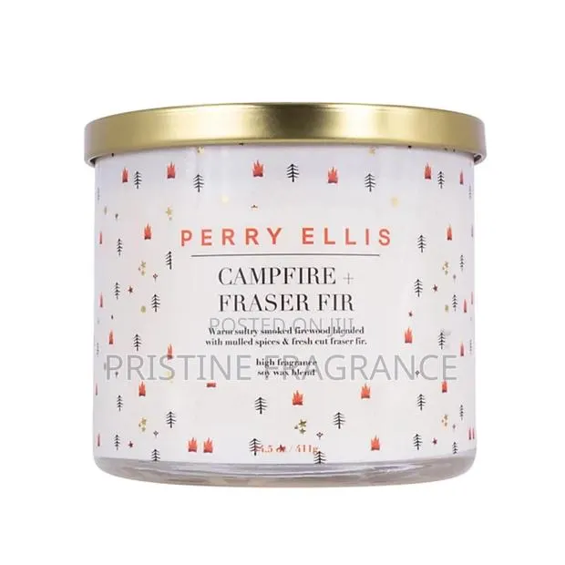 Perry Ellis Camp Fire Fraser Fir Candle · Photo 1