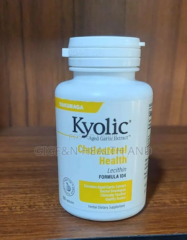 Kyolic, Aged Garlic Extract, With Lecithin,100 Caps(Cholesterol Bp) · Photo 1
