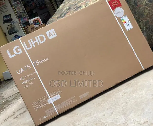 Bring the Cinema Home! LG 75" Smart TV With webOS Magic Remote · Photo 1