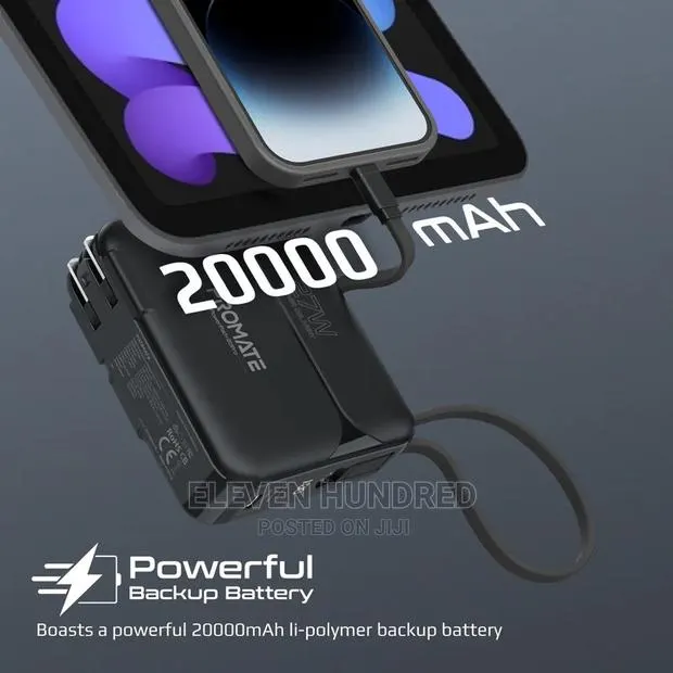 Power Bank ( Versatile 20000mah )With Ac · Photo 1