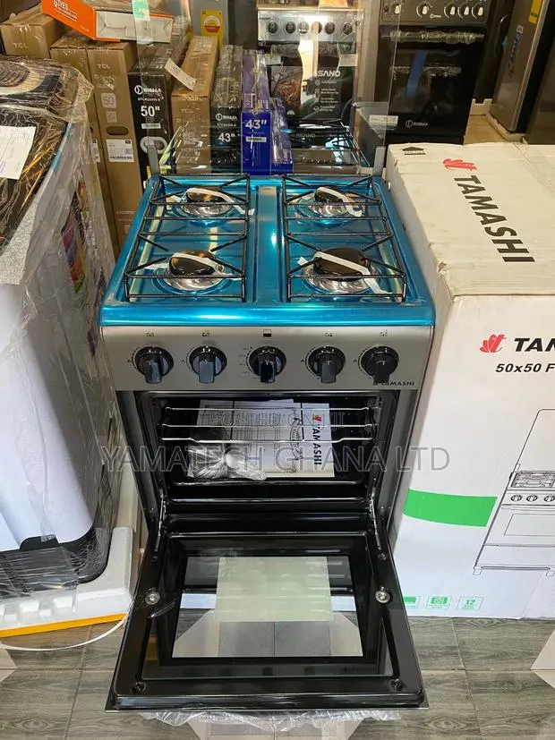 Tamashi Best Quality 50x50cm 4 Burner Gas Stove With Oven · Photo 1