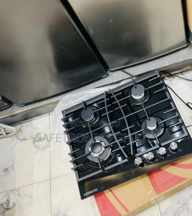 Grab Original Kenwood Inbuilt 60cm Black Glass 4 Gas Hob · Photo 1