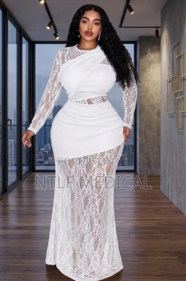 Elegant Ladies Dress (Available in White, Balck and Brown · Photo 1