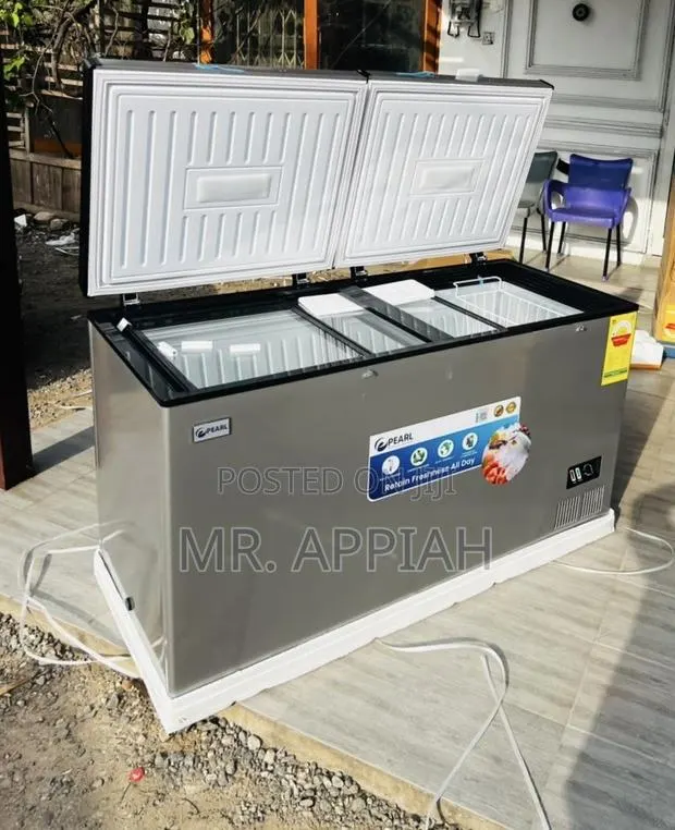 New Classic Pearl Double Door Freezer(PCF-5310-6f)418l · Photo 1
