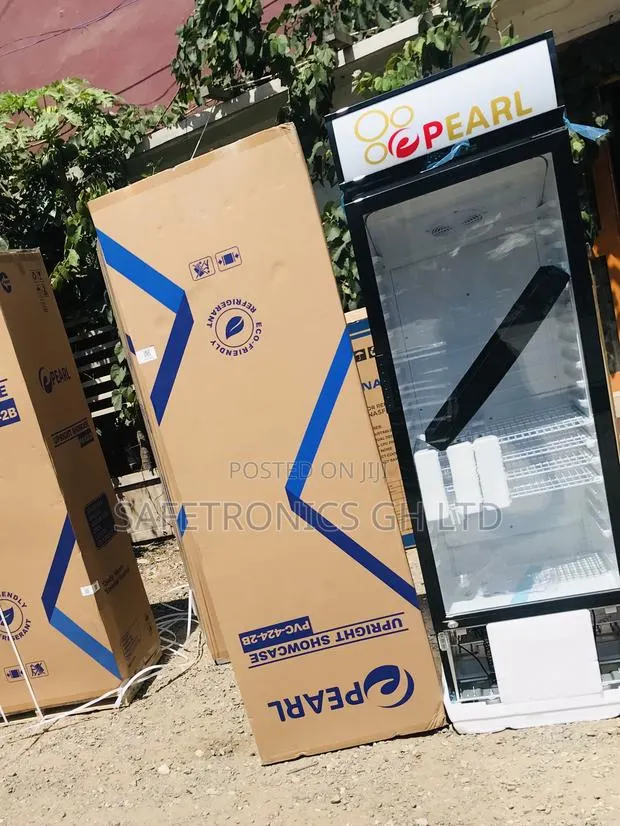 238 Liter 1 Door Glass Display Pearl PVC-316 Fridge · Photo 1