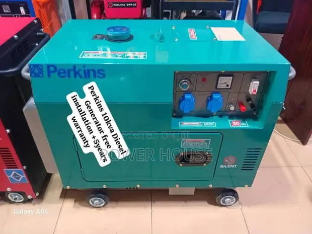 Power for Progress Perkins Diesel Generator 10kva Silent · Photo 1
