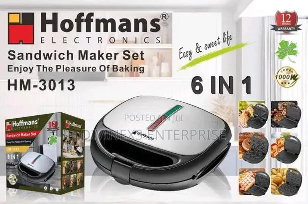 6 in 1 Hoffman Sandwich Maker · Photo 1