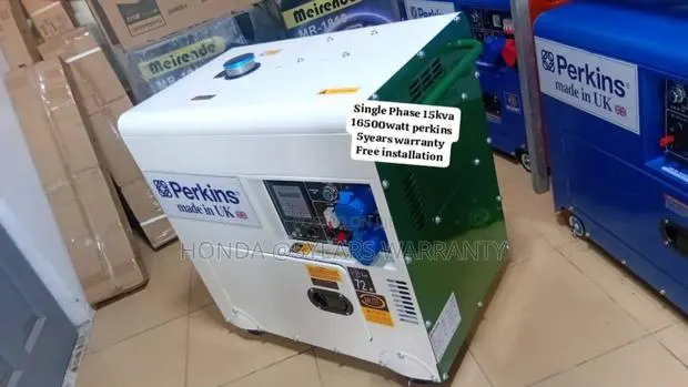 Energy Mend 15kva Perkins Generator 16500watt Diesel 15kva · Photo 1