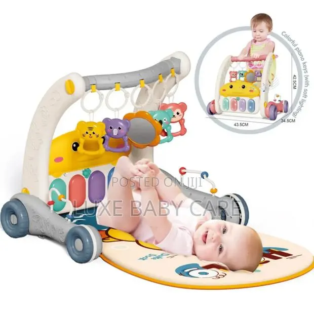 4 in 1 Baby Play Activity Gym Mat, Baby Kick and Play Piano · Photo 1