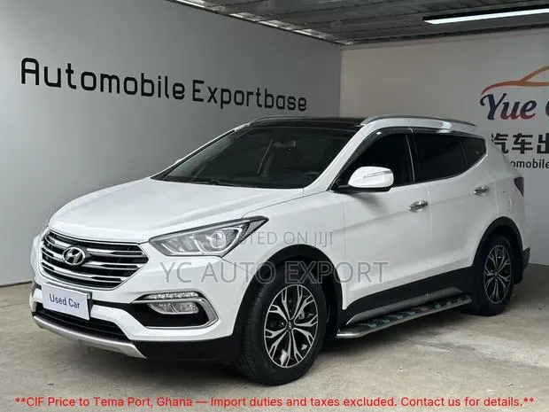 Hyundai Santa Fe Limited AWD 2017 White · Photo 1