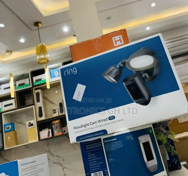 Choose New Ring Floodlight Cam Wired Hardwired Outdoor Security Camera · Photo 1