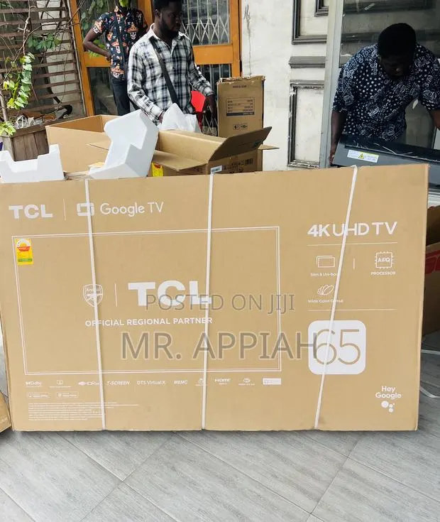 Choose Premium TCL 65” Smart Satellite Android TV(Black)2025 Model · Photo 1