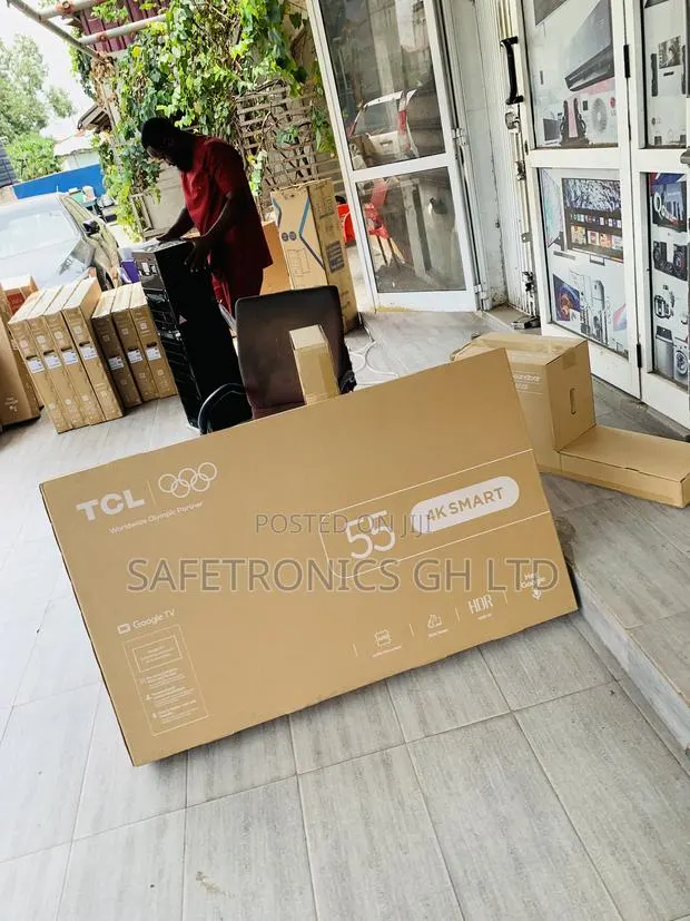 Newly Approved Smart Android TCL 55p6l 55-Inch Uhd Google TV · Photo 1
