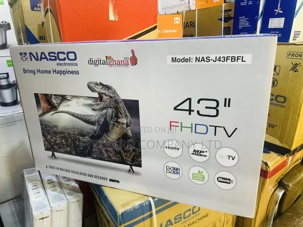 Stunning Full Hd Nasco 43 Satellite Digital Channels Led Tv · Photo 1