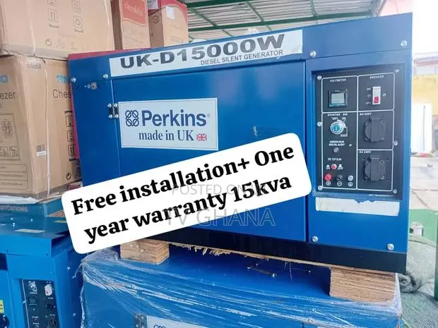 Perkins 15kva Soundproof Generator – Luxury Backup Power 15kva · Photo 1