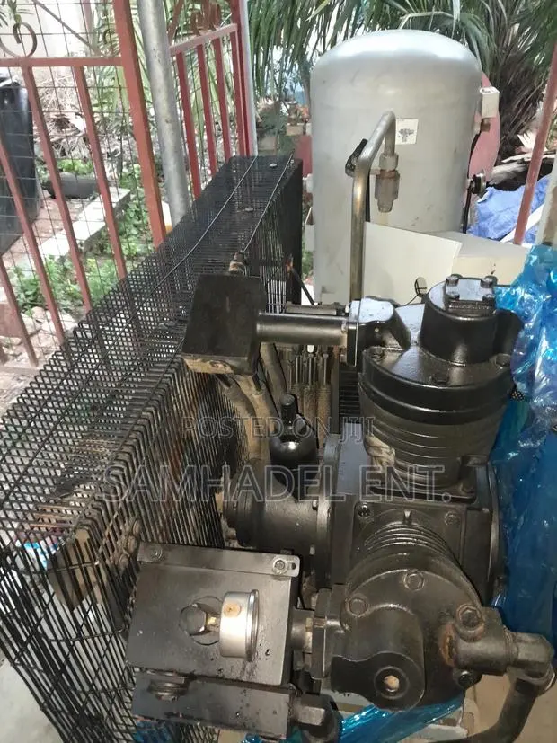 Industrial Compressor With Tank · Photo 1