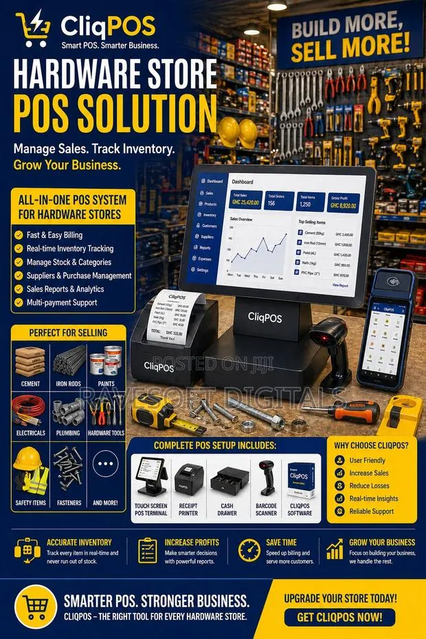 Hardware Shop Pos – Tracking Of Goods Made Easy · Photo 1