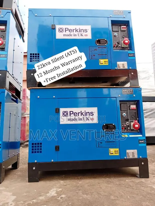 Perkins Diesel 22kva Diesel Silent Power Peak Generator · Photo 1