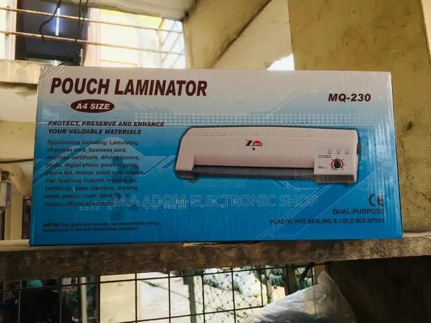 Simple Effective Pouch Laminator - A4 ID Cards · Photo 1
