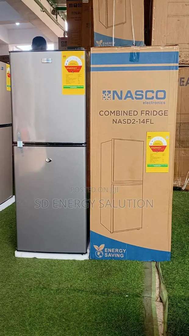 Nasco 116l Double Door Refrigerator Nad2-14fl –Stylish Durable 116l · Photo 1