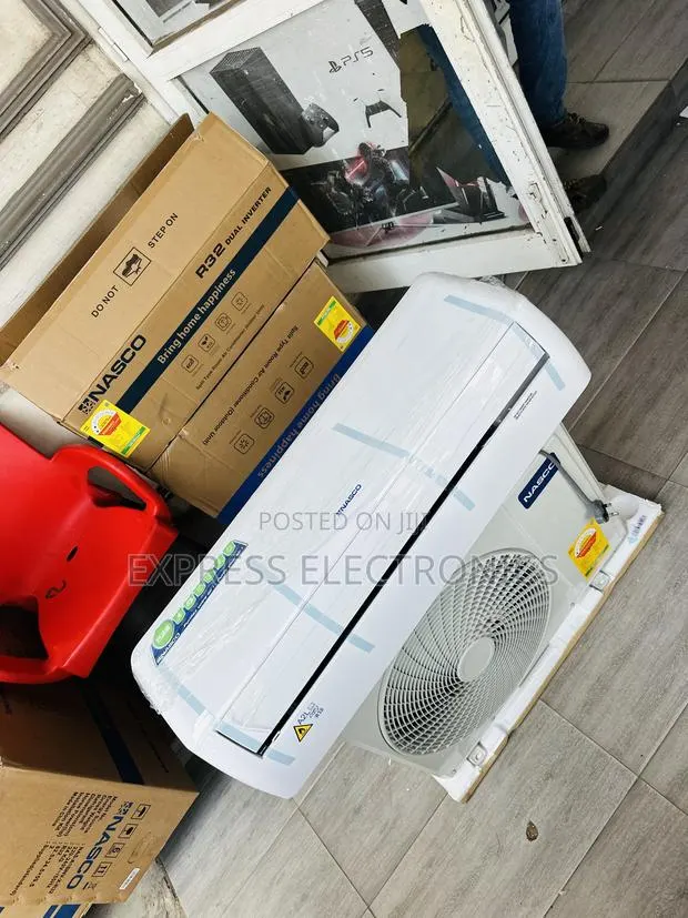 Turbo Cooling Dual Inverter Nasco 2.0hp White Air Conditioner · Photo 1