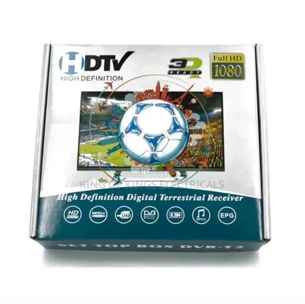 Full Hd Digital Tv Decoder DVB-T2 Set Top Box With Usb Hdmi · Photo 1