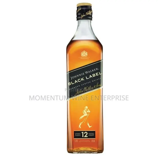Johnnie Walker Black Label Scotch Blended Whiskey 1l · Photo 1
