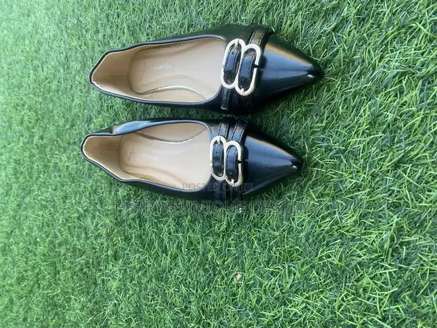 Midnight Elegance Pointed Flats (Black Edition) · Photo 1