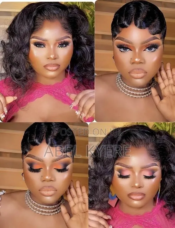 Premium Wig Making,installation, Nails Fixing and Makeups Available