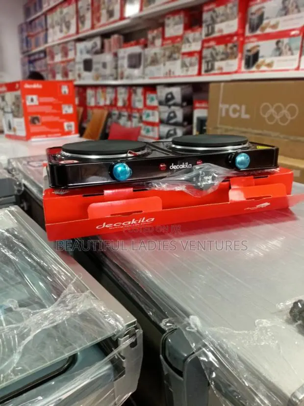 Decakila 1000w + 1000w Double Hot Plate – Everyday Convenience · Photo 1