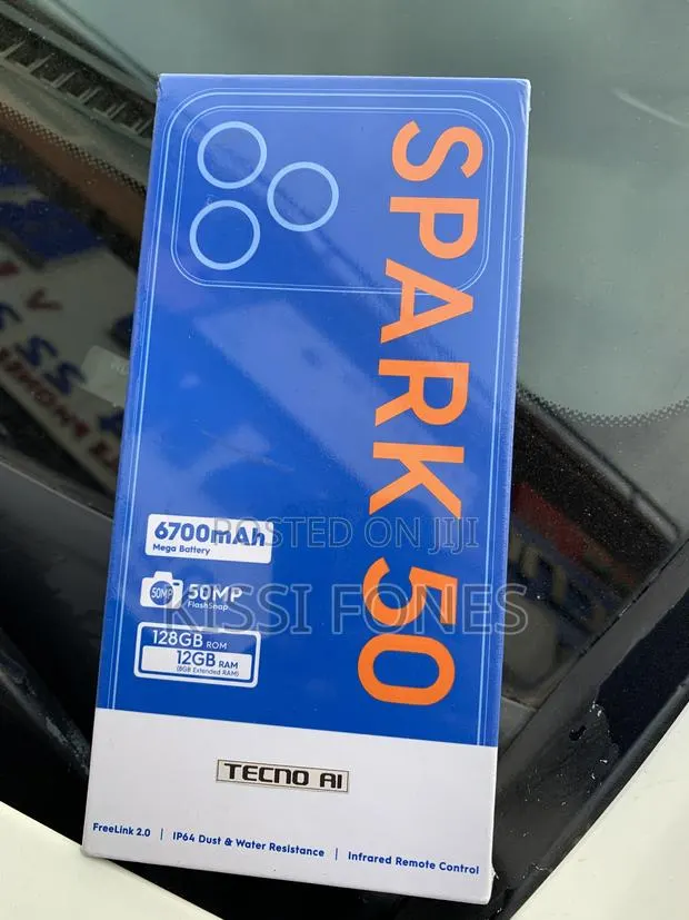 New Tecno Spark 50 128 GB Gray · Photo 1