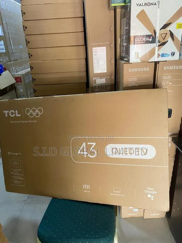 TCL 43 Inch Qled TV -43qled -4k Google TV -Hdr10 Original