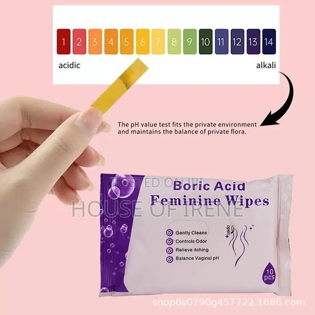 Boric Acid Feminine Wipes · Photo 2