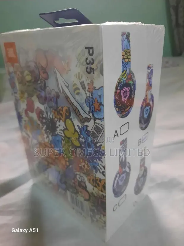 P35 Pure Bass Wireless Headphone-Deep Bass Long Battery · Photo 1
