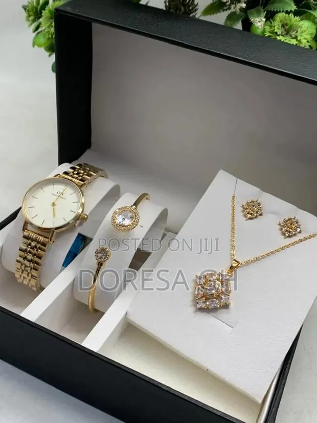 DW Watch,bracelet,necklace,and Earrings Set for Women|Gift Set for Her · Photo 1