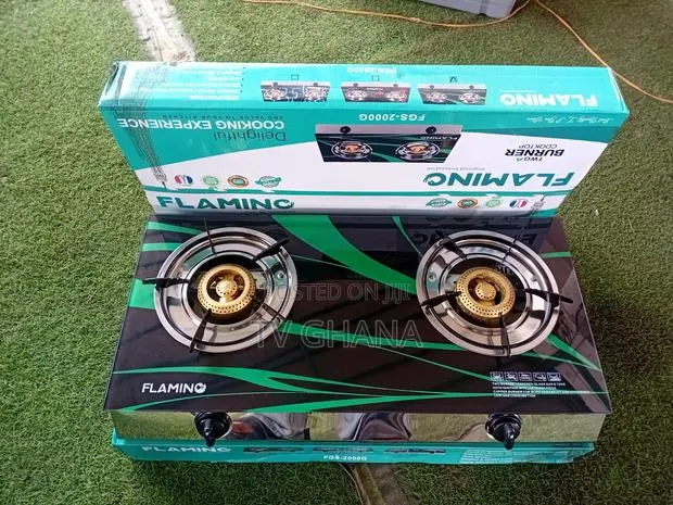 Best Value FLAMINO FGS_2000 2 Burner Gas Stove – Durable, · Photo 1