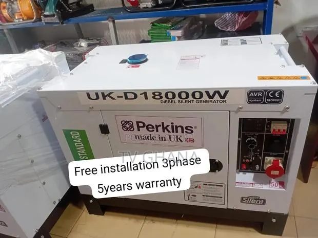 Heavy-Duty 20kVA Perkins Generator for Commercial Use 20kva · Photo 1