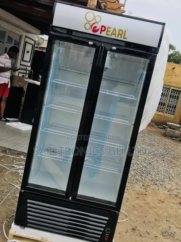 Extremely Durable Doubledoor PVC-622-2B Display Fridge Pearl · Photo 1