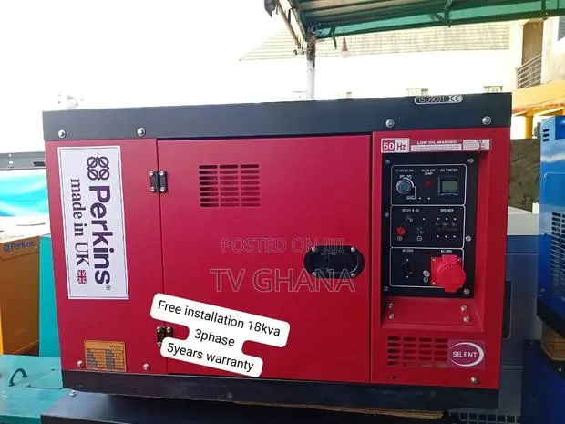 Perkins 18kVA Diesel Generator – Reliable Three-Phase Power18kva · Photo 1