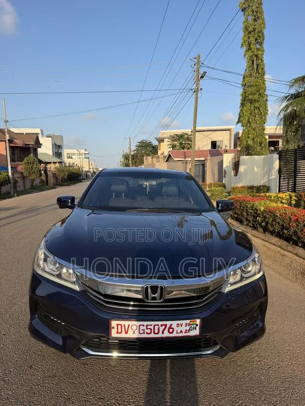 Honda Accord EX-L 4dr Sedan FWD (2.4L 4cyl 2A) 2017 Blue · Photo 1
